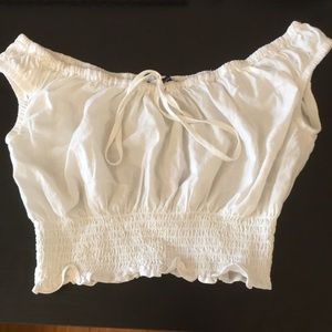 Brandy Melville off shoulder top (never worn)